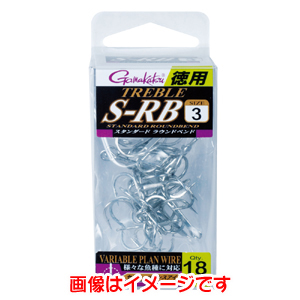 がまかつ Gamakatsu がまかつ トレブル S-RB 徳用 シルバー 6号 68-694