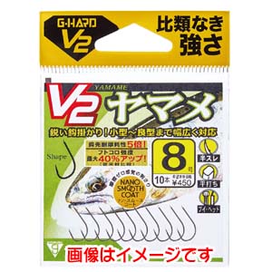 がまかつ Gamakatsu がまかつ G-HARD V2 V2 ヤマメ ナノスムースコート 10号 68-798