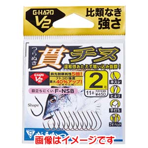 がまかつ Gamakatsu がまかつ G-HARD V2 貫チヌ ファインピンク 4号 68-829