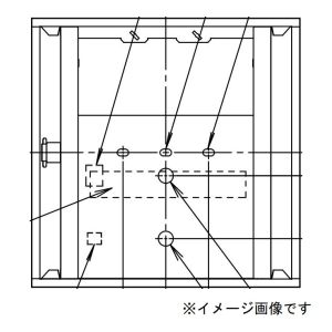 パナソニック Panasonic パナソニック NNFK33260LA9 LED□450埋込格子タイプ点灯部 昼白色