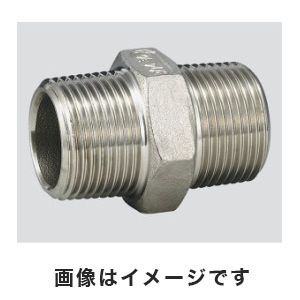 フローバル FLOBAL フローバル ステンレス継手(六角ニップル)(接続規格1/8R) 3-5237-01 V6N-01