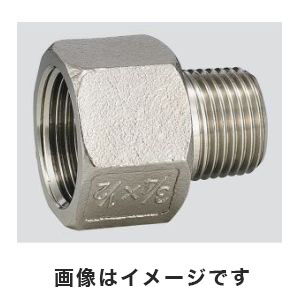 フローバル FLOBAL フローバル ステンレス継手(メスオスソケット)(接続規格1Rc×3/4R) 3-5238-10 VMF-0806