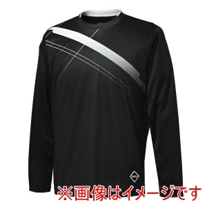 ゴーセン GOSEN ゴーセン T2536 プラクティスロングTシャツ ブラック S