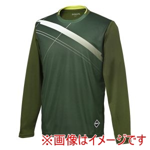 ゴーセン GOSEN ゴーセン T2536 プラクティスロングTシャツ カーキ O