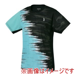 ゴーセン GOSEN ゴーセン T2511 レディース ゲームシャツ ブラック S