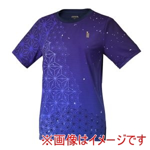 ゴーセン GOSEN ゴーセン T2501 レディースゲームシャツ ネイビー L