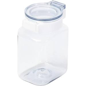 パール金属 パール金属 上から中身が見える ワンプッシュ キャニスター 500ml HB-6789