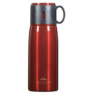 パール金属 パール金属 カフェマグバリスタ コップ付 ボトル 500 コーヒーチェリー HC-0528