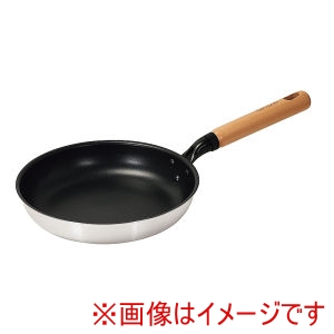パール金属 パール金属 ファストクック プラス 2層鋼 ダイヤモンドコート 木柄 フライパン 24cm HC-0886