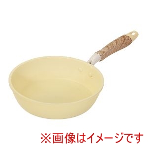 パール金属 Pearl パール金属 ハルミック セラミック加工 IH対応 軽量 フライパン 20cm ペールイエロー HC-1110