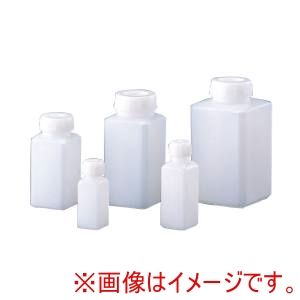 瑞穂化成工業 瑞穂化成工業 0140 ポリ角型規格瓶 中栓付 KP-50 50mL