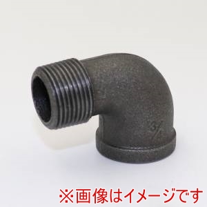ツビオ ツビオ HC-SL-1/4-BK 黒継手 ストリートエルボ