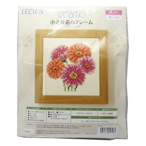 ルシアン LECIEN ルシアン 刺しゅうキット 小さな花のフレーム クロスステッチ ガーベラ 883 CSK883