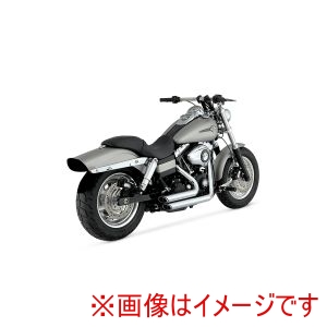 バンスアンドハインズ バンスアンドハインズ 1800-2601 ShortShots Staggered PCX ショートショットスタッガード クローム マフラー DYNA 06-11