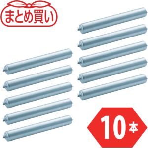 トラスコ中山 トラスコ中山 VL605W60-10P   まとめ買い 取替用単品 スチールローラー Φ60.5×2.3t W600 S付10本セット メーカー直送 海道沖縄離島不可