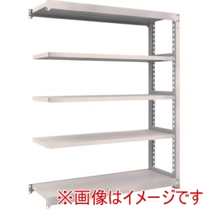 トラスコ中山 TRUSCO トラスコ中山 M5-8665BSFC NG スチールラック M5型中量棚 1800X571XH2400 5段 連結 ネオグレー メーカー直送 代引不可 北海道沖縄離島不可