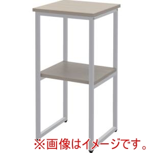 トラスコ中山 TRUSCO トラスコ中山 TC3537NAA-W サイドテーブル 350X350X730H 木天板+白脚 メーカー直送 代引不可 北海道沖縄離島不可