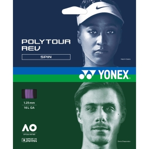 ヨネックス YONEX ヨネックス テニス 硬式テニス用ガット ポリツアーレブ125 PTGR125 パープル 039