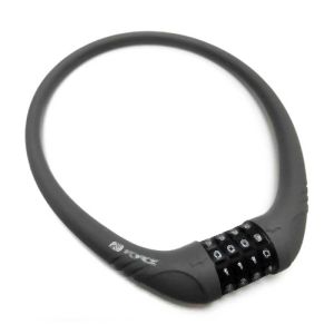 フォース FORCE フォース シリコンロック 60cm ダイヤル式 グレー 80006 FORCE