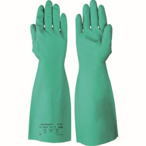 アンセル アンセル 37-165-10 耐油 耐薬品ニトリル厚手手袋 アルファテック ソルベックス 37-165 XLサイズ