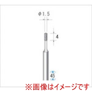 ナカニシ ナカニシ 12093 電着ダイヤモンドバー 円筒型 直径1.5×4×軸直径3 #220