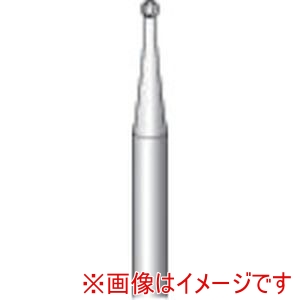 ナカニシ ナカニシ 33019 精密スチールカッター 12本入 球型 直径1.2×軸直径2.34
