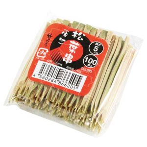 神堂 神堂 竹 松葉串 100本入 50mm 06080