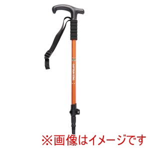 キャプテンスタッグ CAPTAIN STAG キャプテンスタッグ FEELBOSCO トレッキングポール 3段 type2 クロムオレンジ UM-2337