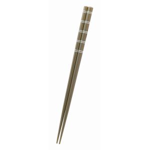 パール金属 パール金属 食洗対応塗箸 22.5cm スレッドグレー LA-174