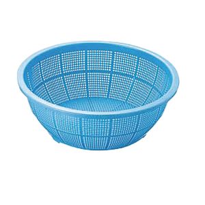 池田プラスチック販売 イケダ DX 丸ザル 0号 ブルー 池田プラスチック