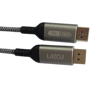 Lazos Lazos L-DPDP-10 Displayport2.0 ケーブル 1m