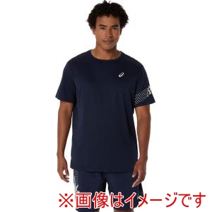 アシックス ASICS アシックス 2011D300 ICONランニング半袖シャツ ミッドナイト S