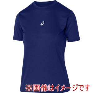 アシックス asics アシックス 2034A986 ジュニアミドルフィット半袖アンダーシャツ A/ブルー 160