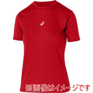 アシックス asics アシックス 2034A986 ジュニアミドルフィット半袖アンダーシャツ クラシックレッド 130