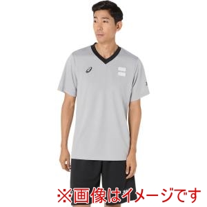 アシックス ASICS アシックス 2063A424 レフリーシャツセカンド ミッドグレー XL