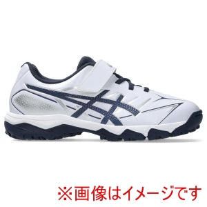 アシックス ASICS アシックス 1124A010 STAR SHINE TR 3 WHITE/NAVY 18.0cm