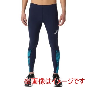 アシックス ASICS アシックス 2091A759 グラフィックロングタイツ ミッドナイト XS