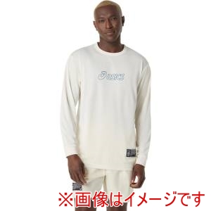 アシックス ASICS アシックス 2063A426 ロングスリーブ アイボリー M