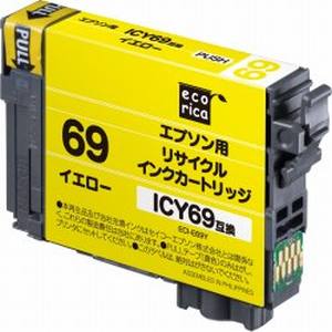エコリカ ecorica エコリカ ECI-E69Y リサイクルインク イエロー ecorica
