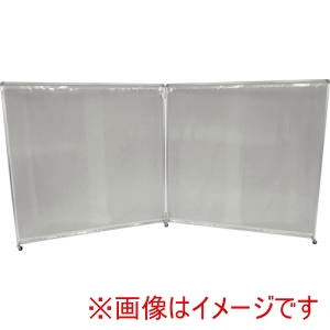 吉野 吉野 YS-PAP1818-T 蝶番型衝立 パピヨン1818型 透明防炎タイプ 法人限定 メーカー直送 代引 個人宅不可 北海道沖縄離島不可
