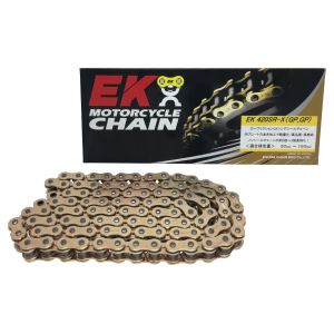 江沼チェーン 江沼チェーン 420SR-X(GP/GP) チェーン 420SRX ゴールド 120L SKJ EKチェーン