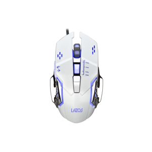 Lazos Lazos L-MSG6-W ゲーミングマウス 6ボタン ホワイト