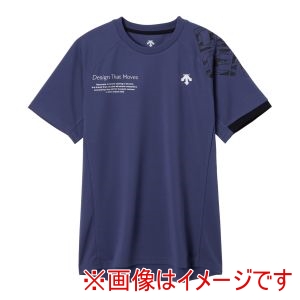 デサント DESCENTE デサント DV5FHT02U 半袖バレーボールシャツ パープル S