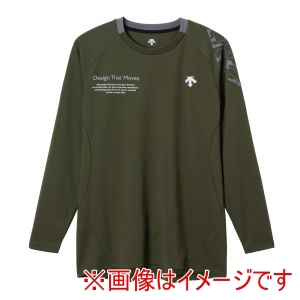 デサント DESCENTE デサント DV5FLT01U 長袖バレーボールシャツ カーキ XO