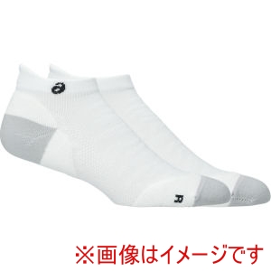 アシックス ASICS アシックス 3043A138 ローカットソックス ブリリアントホワイト L