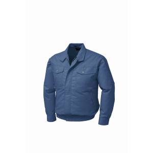 空調服 空調服 KU91710-C14-S3 綿 ポリ混紡制電ウエアのみ ダークブルー L