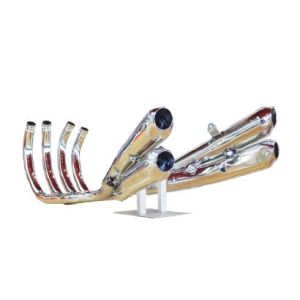 ドレミコレクション DOREMI COLLECTION ドレミコレクション 35201 4本マフラー レーシング4 メッキ Z900RS 18