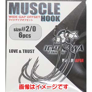イチカワフィッシング ICHIKAWA FISHING イチカワフィッシング MUSCLE HOOK 1/0