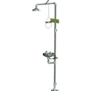 日本エンコン 日本エンコン 502-50FS 緊急用シャワー 洗眼器 メーカー直送 代引不可 沖縄離島不可