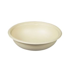 パックスタイル パックスタイル バガス容器 BBボウルM 大 179φ×48H 1ケース(600) 00670566 メーカー直送 法人限定 代引不可 北海道沖縄離島不可